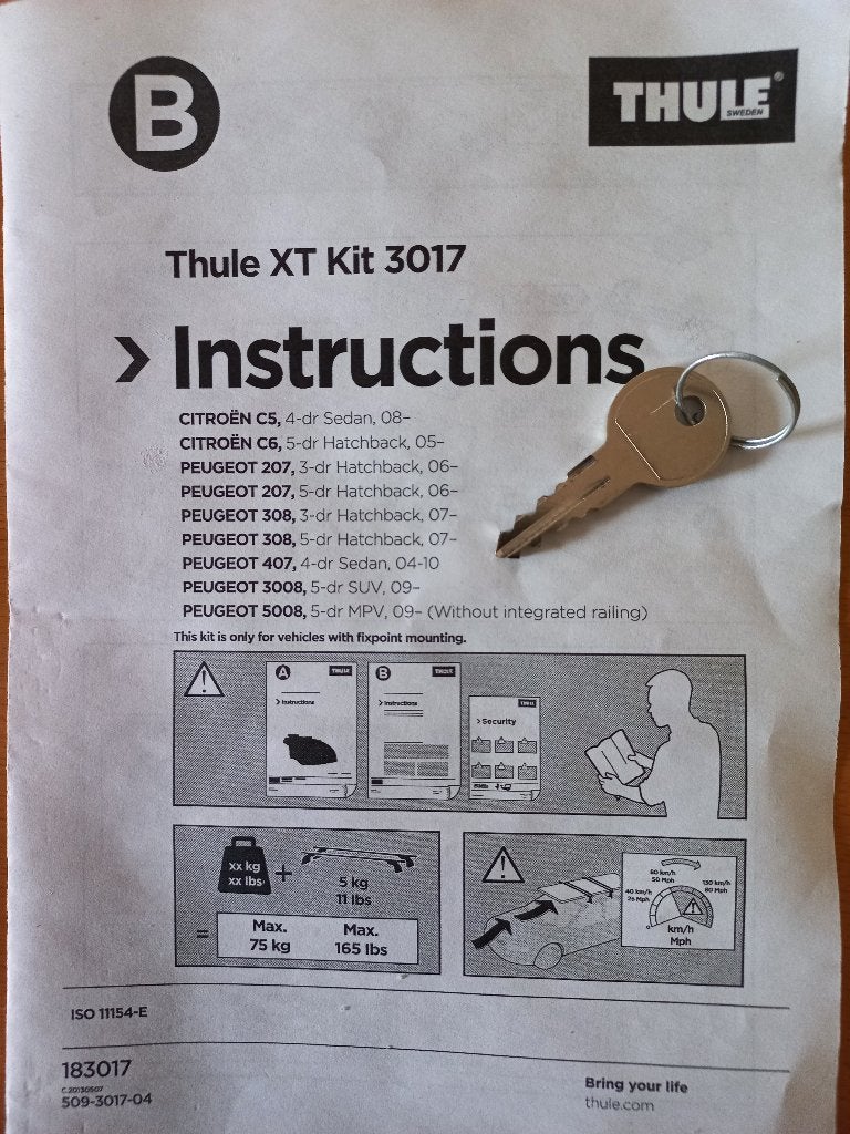Dakdragers Thule, Auto diversen, Dakdragers, Zo goed als nieuw, Ophalen