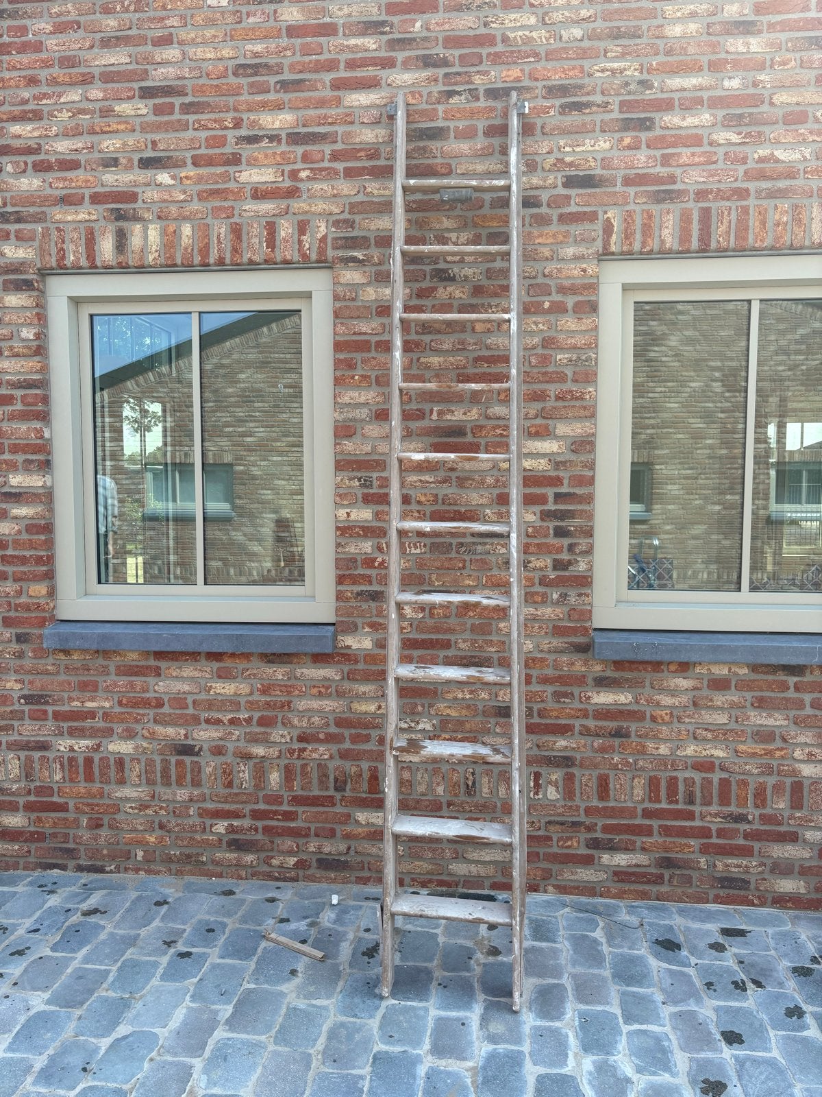 Gebruikte vlizotrap van +- 290 cm hoog, Doe-het-zelf en Verbouw, Ladders en Trappen, Ophalen, Gebruikt, Trap, 2 tot 4 meter