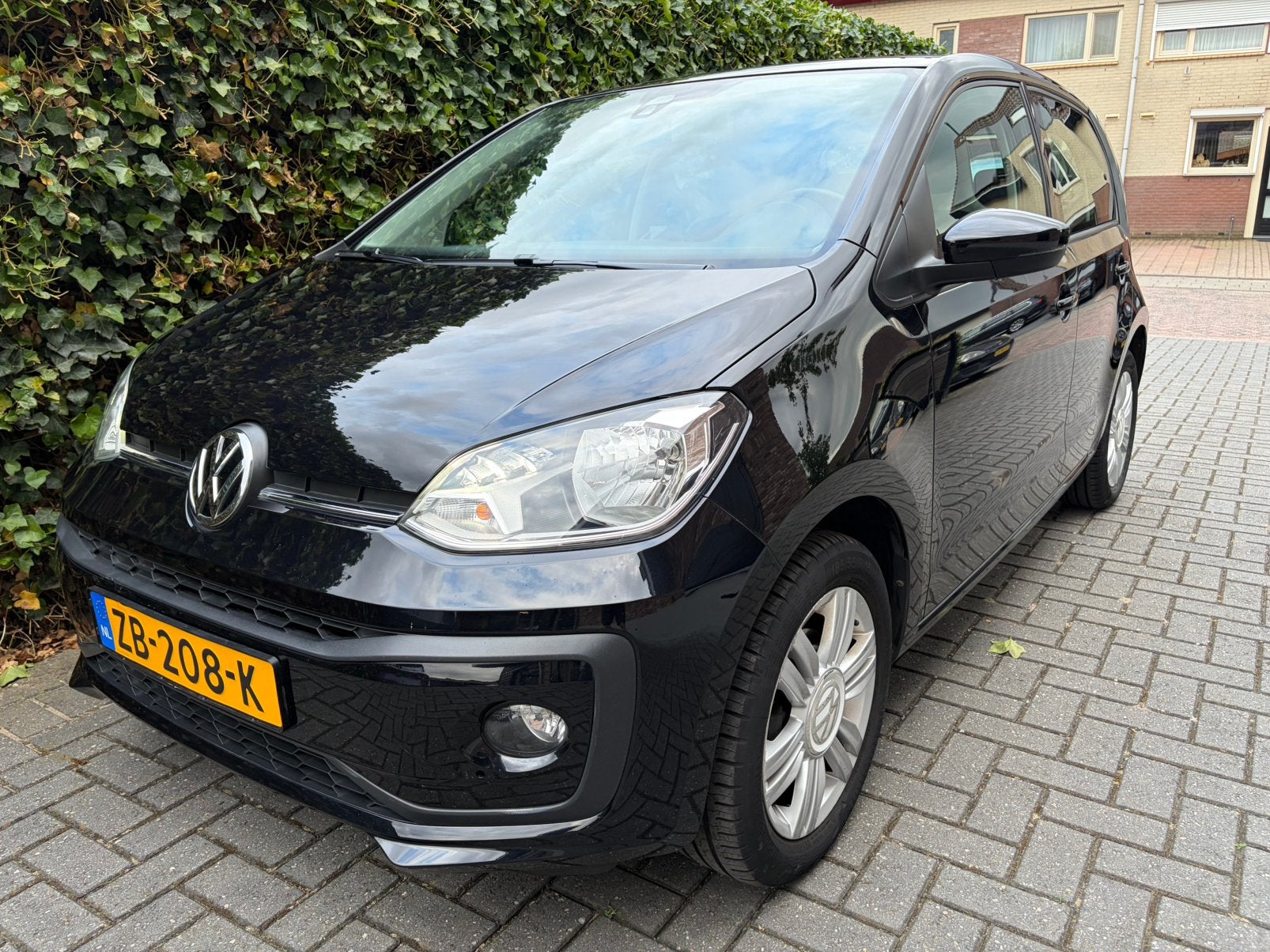 Vw Up! 1.0 High Up 60pk 5drs Climate, Cruise, Pdc, Carplay, Auto's, Volkswagen, Voorwielaandrijving, 4 stoelen, Origineel Nederlands