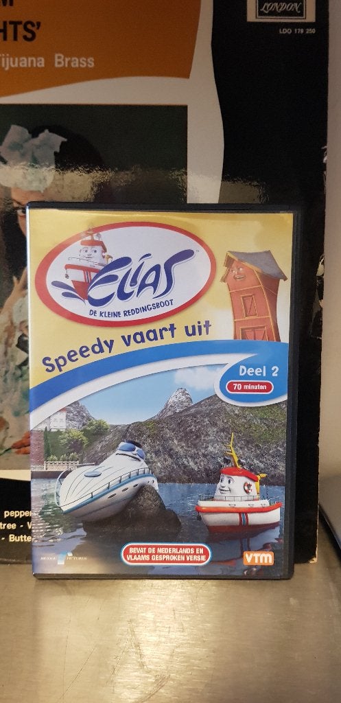 dvd Elias de kleine reddingsboot (Z225-134), Alle leeftijden, Ophalen of Verzenden, Zo goed als nieuw
