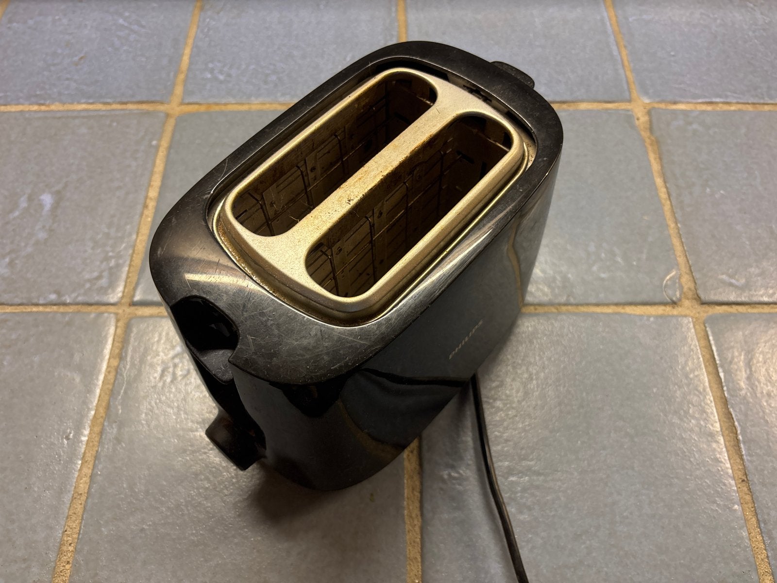Philips broodrooster met 8 standen en kruimellade, Ophalen of Verzenden, Gebruikt, Meer dan 8 standen