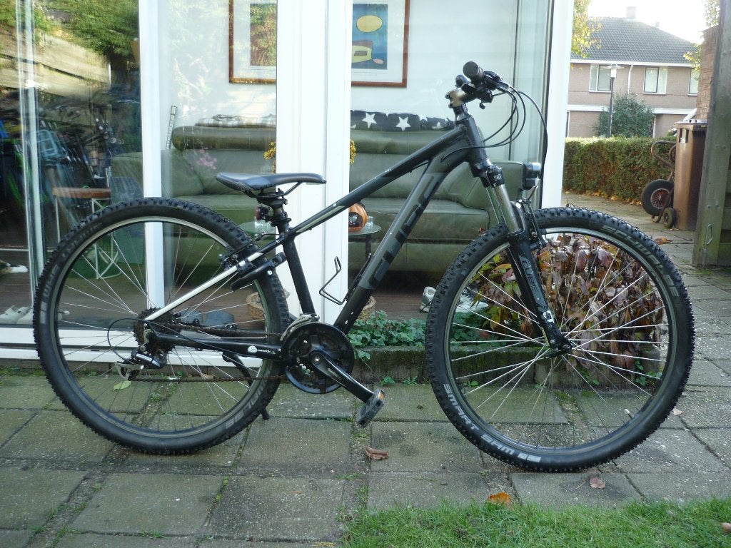 Cube kids atb 27.5 met voorvering en 21 versnellingen acera, Gebruikt, Hardtail, Velgrem, Ophalen