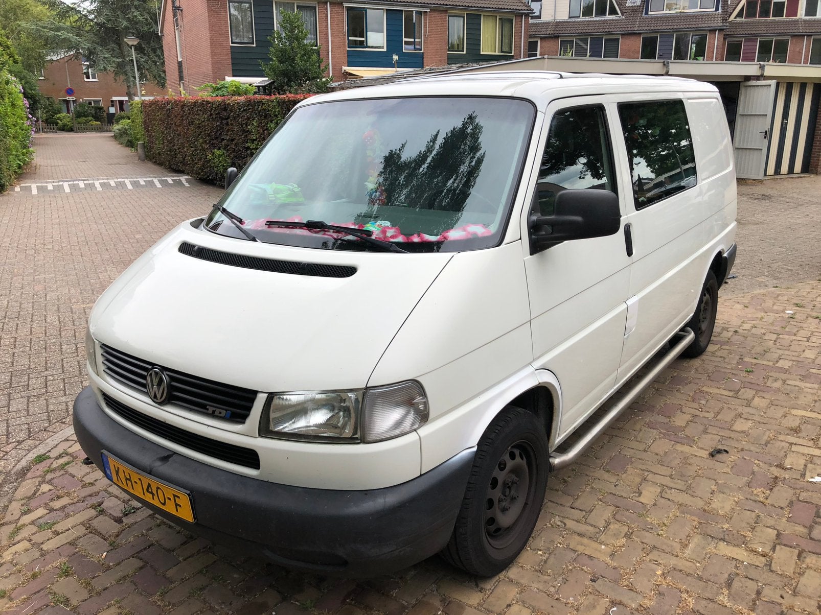 Volkswagen Transporter T4 camper 2003 Wit, Origineel Nederlands, Diesel, Particulier, 6 stoelen