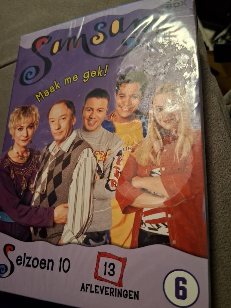 SamSam Seizoen 10 DVD Box - Nieuw in verpakking, Alle leeftijden, Ophalen of Verzenden, Nieuw in verpakking, Komedie