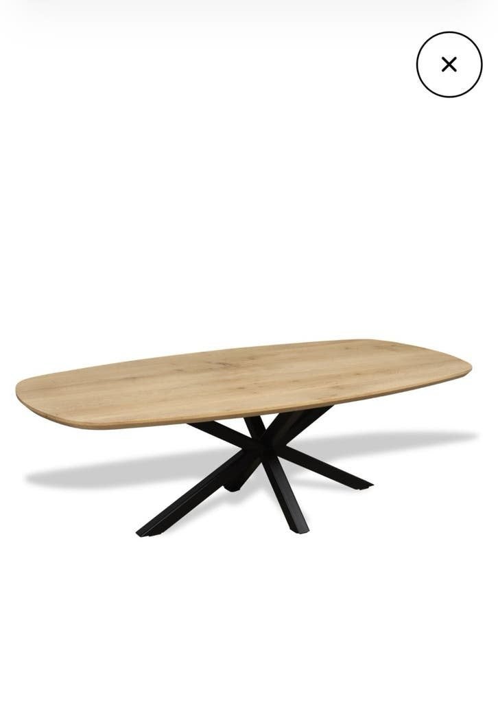 Nieuwe Eikenhouten Salontafel, Ophalen of Verzenden, Nieuw, Overige vormen, Eikenhout