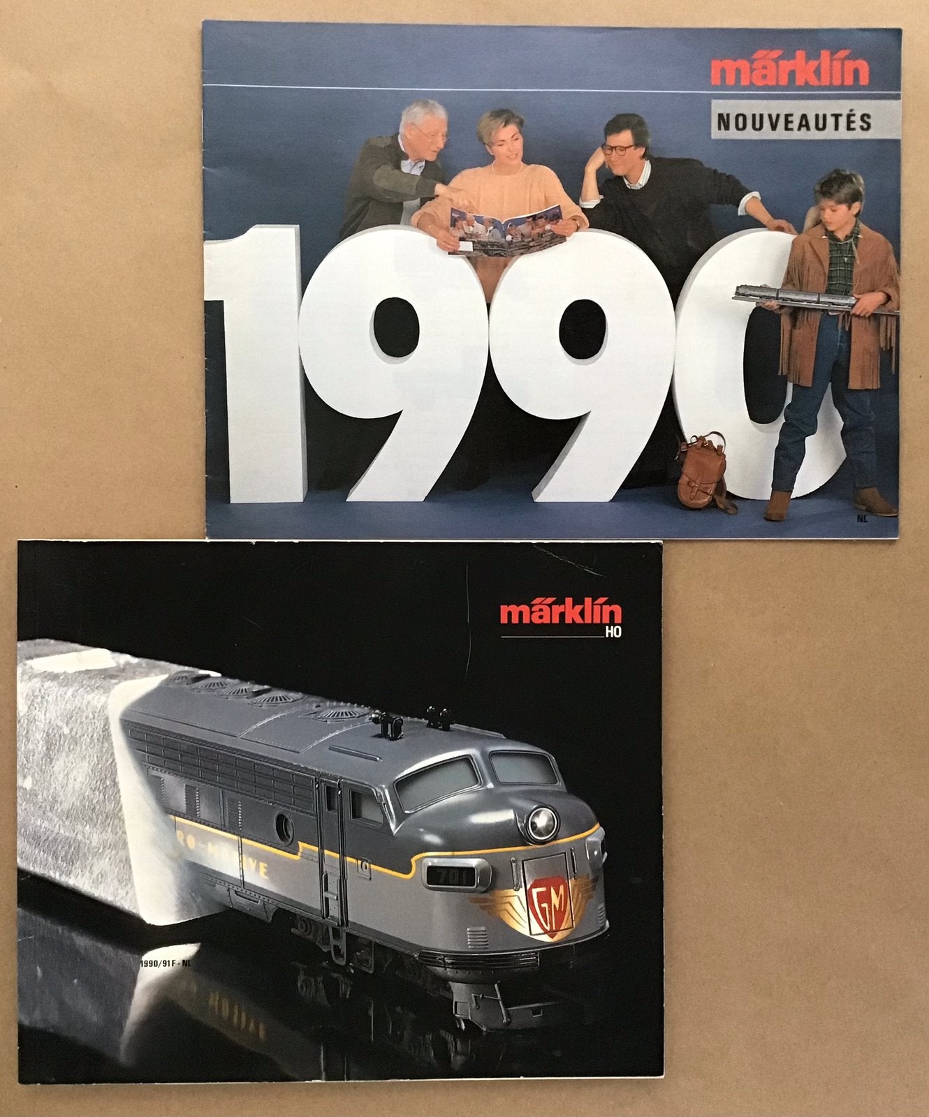 Brochures Marklin 1990, Hobby en Vrije tijd, Ophalen of Verzenden, Gebruikt