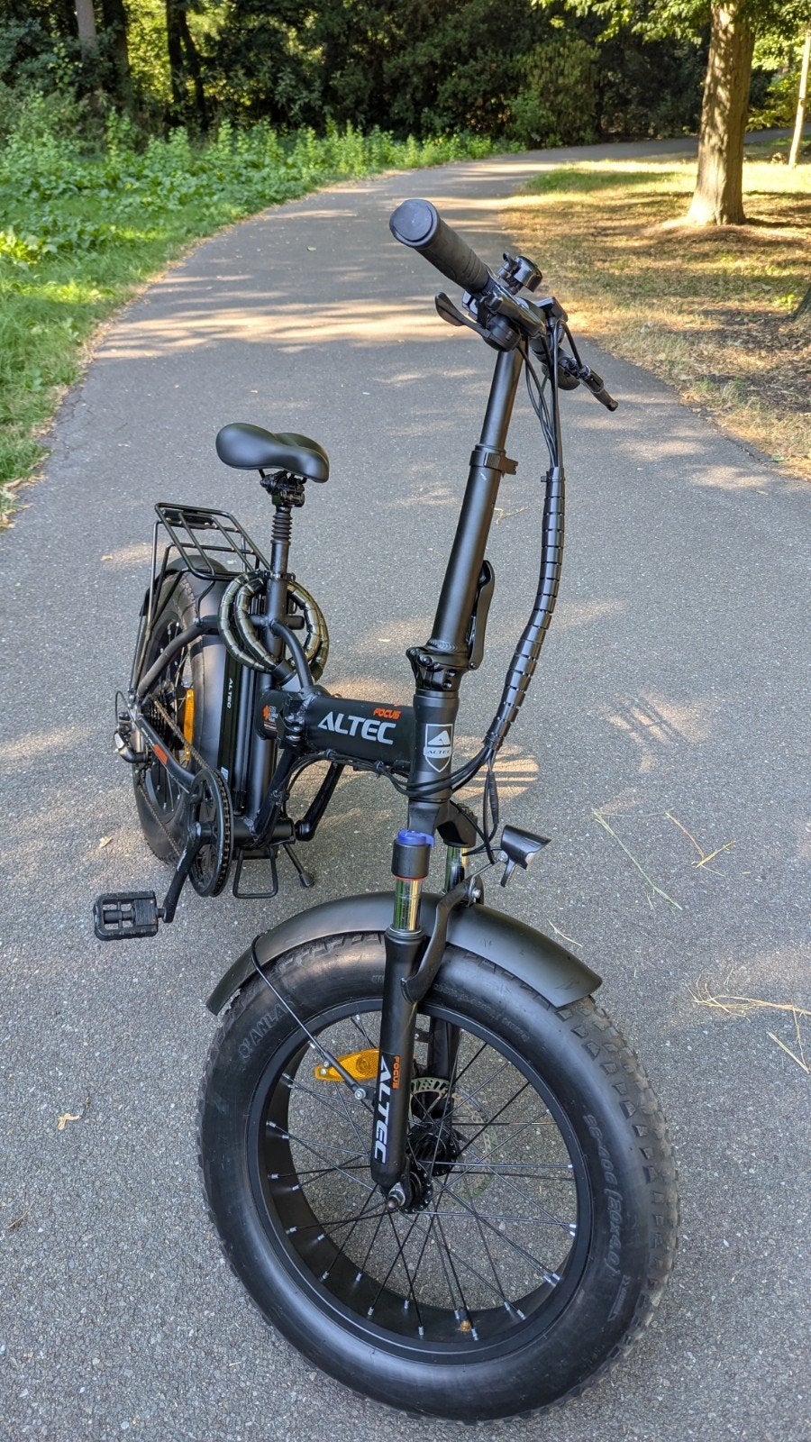 Altec Focus Opvouwbare Fatbike E-bike, Fietsen en Brommers, Zo goed als nieuw, 47 tot 51 cm, 50 km per accu of meer, Ophalen