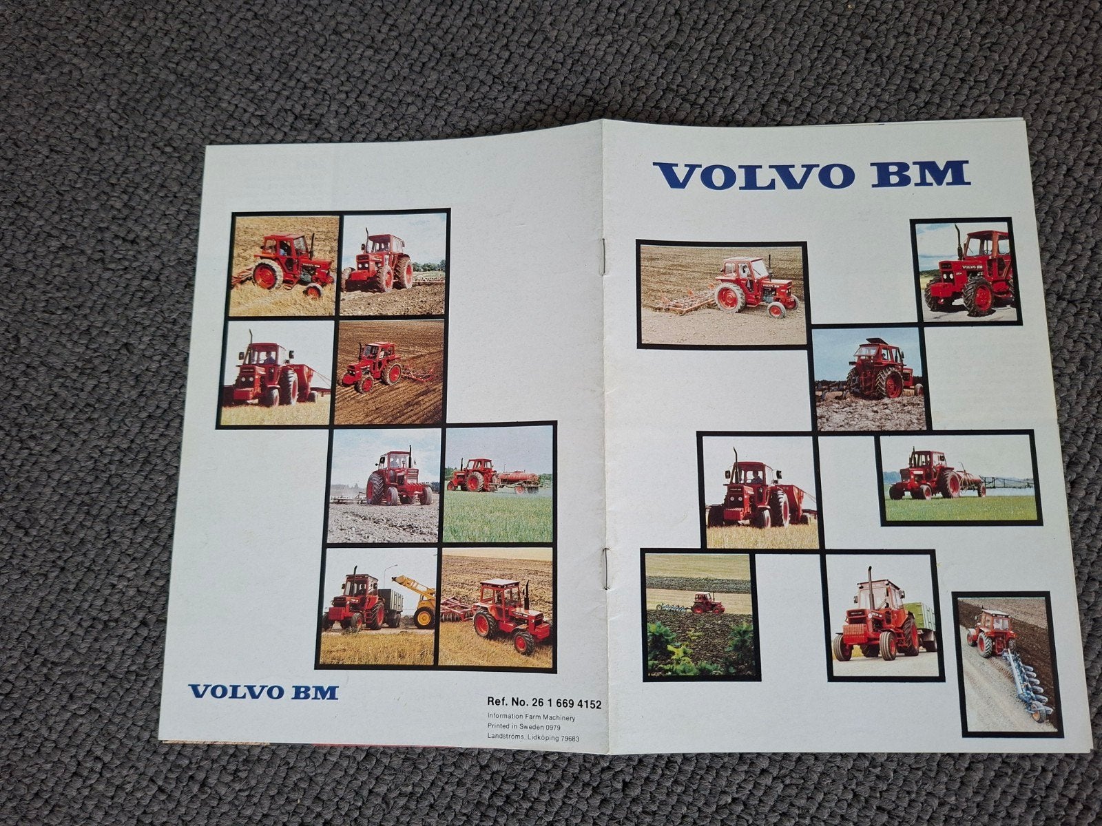 Volvo BM Tractoren Brochure (1980), Ophalen of Verzenden, Zo goed als nieuw, Volvo, Volvo BM