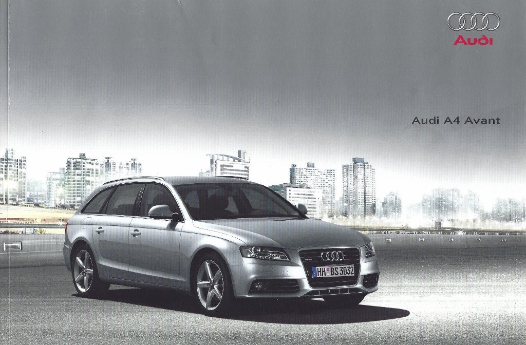 Brochure Audi A4 Avant 2008, Ophalen of Verzenden, Gelezen, Audi