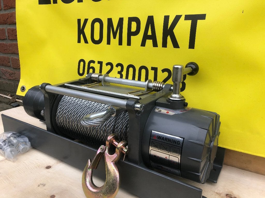 Hydraulische lier 4,5 ton KOMPAKT oprijwagen 26,5m 9,2 mm, Nieuw, De Akkers 56 , 7468DE Enter, Ophalen of Verzenden, Info@lierenwinkel.eu