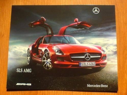 Mercedes SLR McLaren, SLS of GT AMG brochure/auto folder, Boeken, Ophalen, Zo goed als nieuw, Mercedes