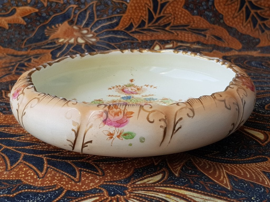 Mooi antiek Devon Fieldings schaaltje uit Engeland 15,2 cm., Ophalen of Verzenden