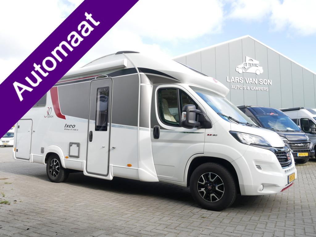 Bürstner Ixeo IT 726 G Automaat, Lengtebedden, Hefbed, XXL, Caravans en Kamperen, Automaat, Airbags, Ringverwarming, Almersdorperweg 39
1674NW  OPPERDOES, NL