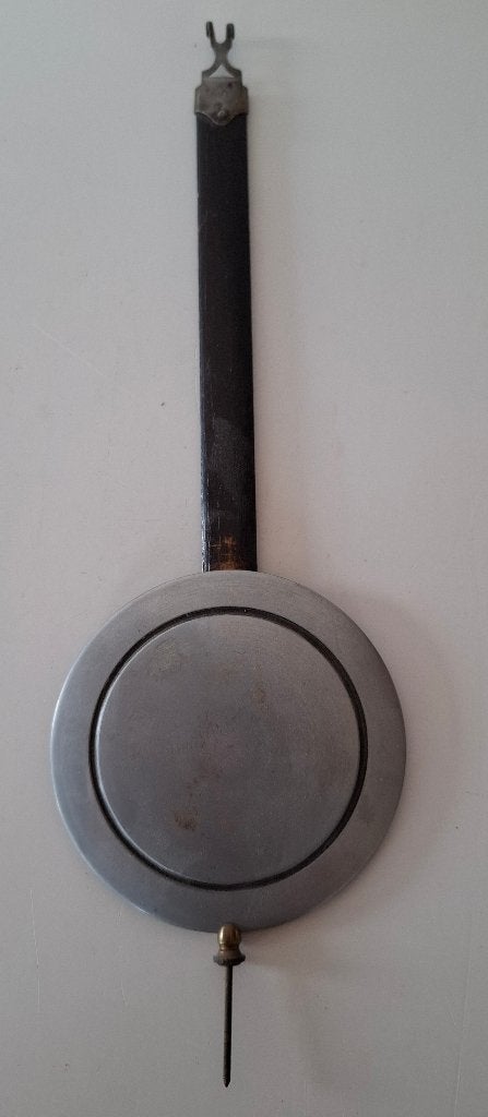 Slinger met verzilverde lens voor regulateur klok., Ophalen of Verzenden