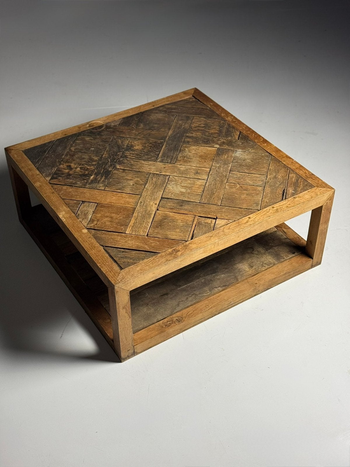 Salontafel versailles vierkant eiken, Ophalen