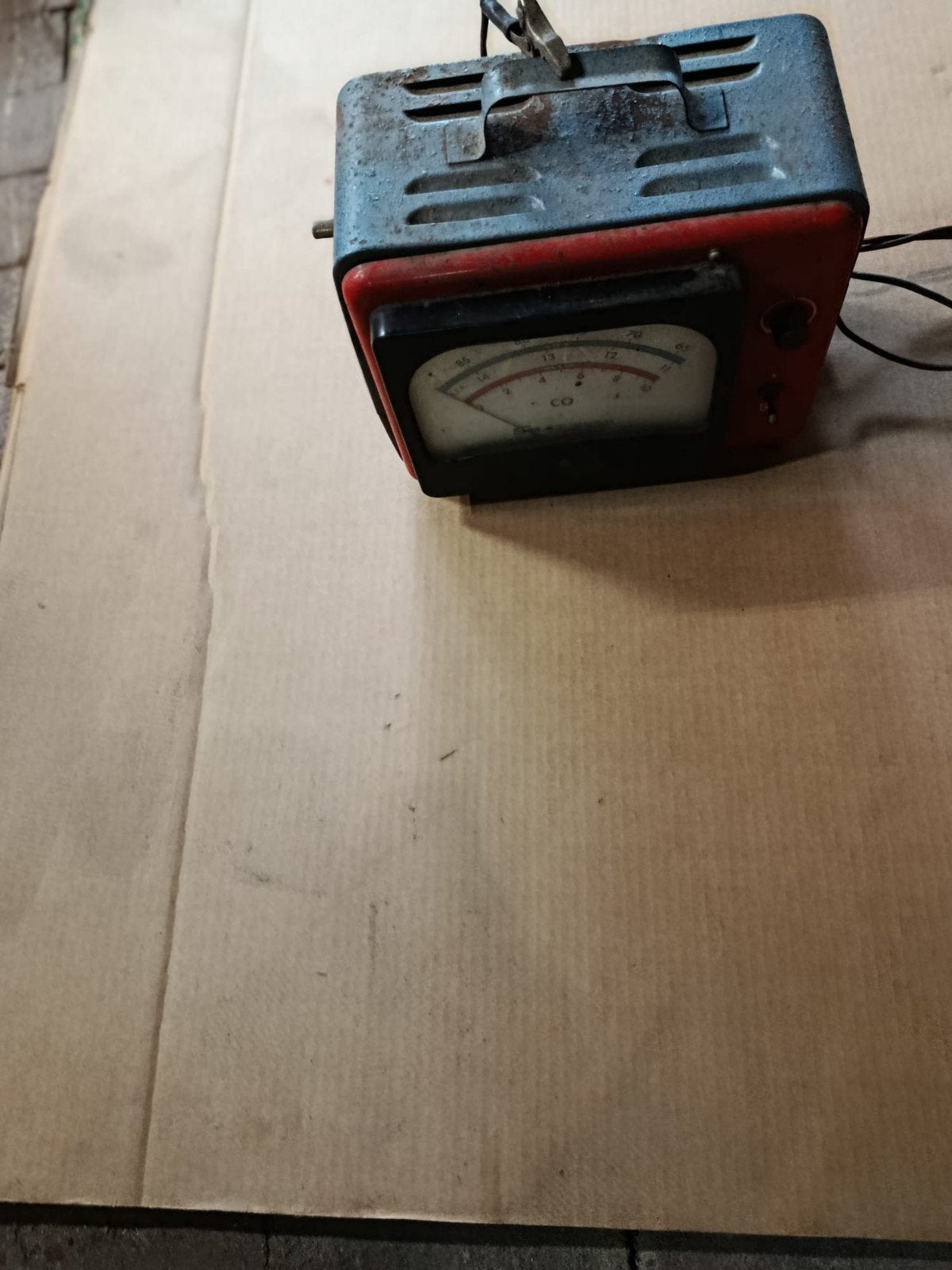 Vintage Sun CO2 Meter - Nostalgisch Garage Gereedschap, Ophalen