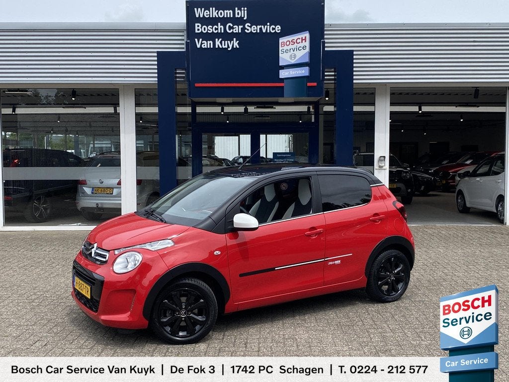 Citroen C1 1.0 VTi Urban Ride / Two-Tone / 5-Deurs / NL-Auto, Voorwielaandrijving, Stof, Euro 6, 4 stoelen