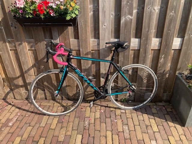 scott race fiets dames, Fietsen en Brommers, Ophalen, Velgrem, Versnellingen, 53 tot 56 cm