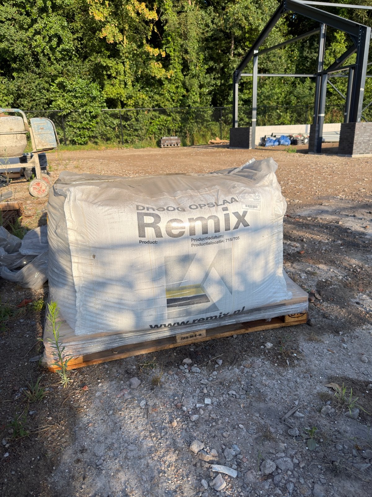 Remix doorstrijkmortel M10 antraciet bigbag 1000kg, Doe-het-zelf en Verbouw, Ophalen, Nieuw