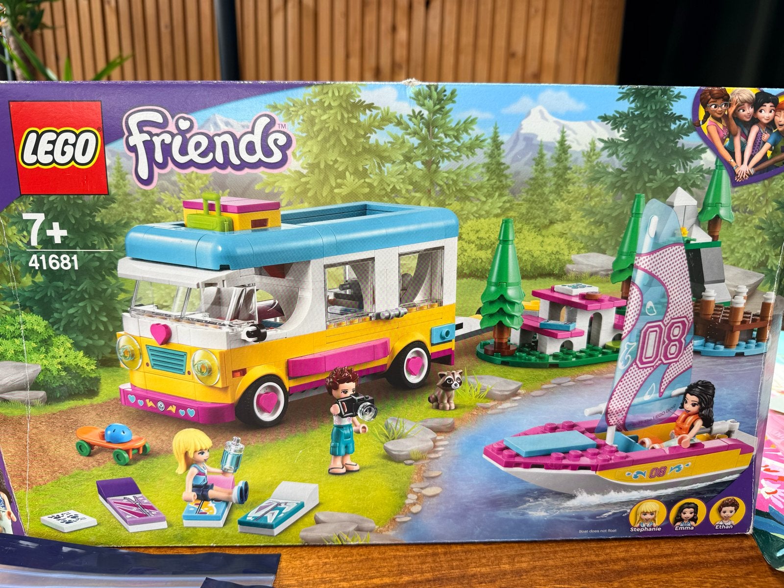 LEGO Friends 41681 Camper en Zeilboot Avontuur, Ophalen, Zo goed als nieuw