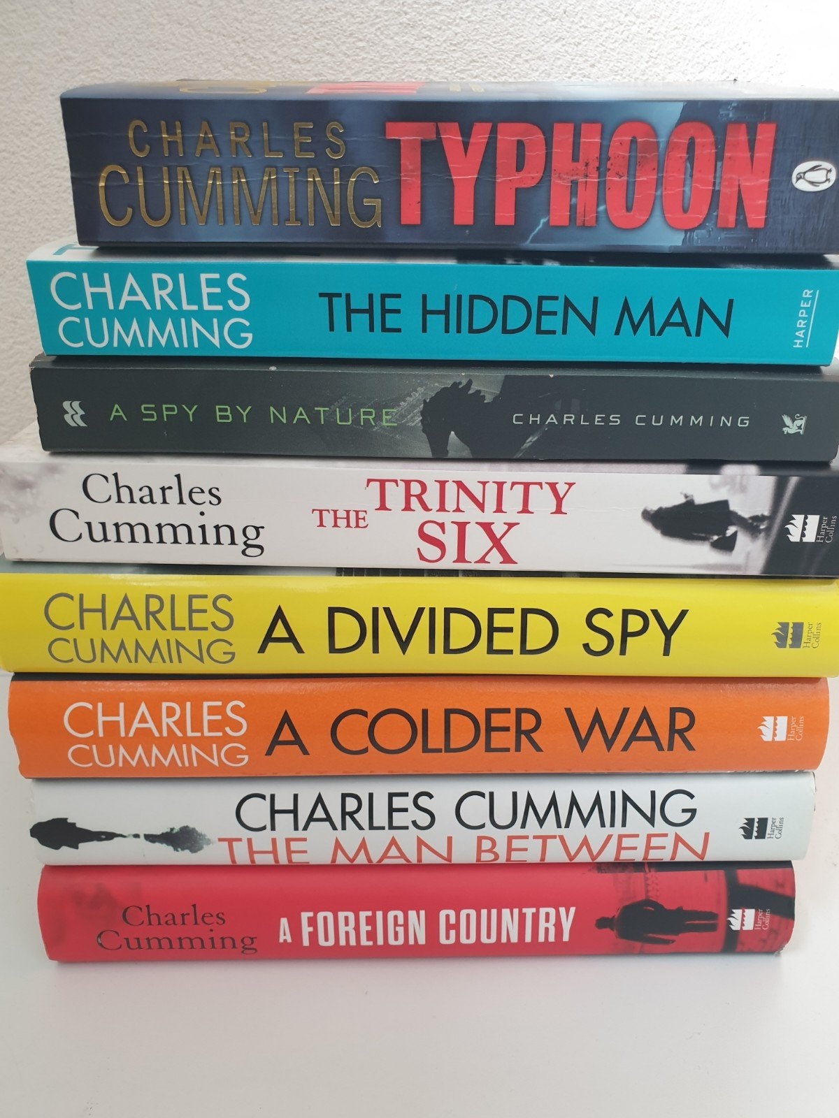 Charles Cumming Spionage Thriller Boeken Collectie (8 stuks), Boeken, Ophalen of Verzenden, Gelezen, Charles Cumming, Wereld overig