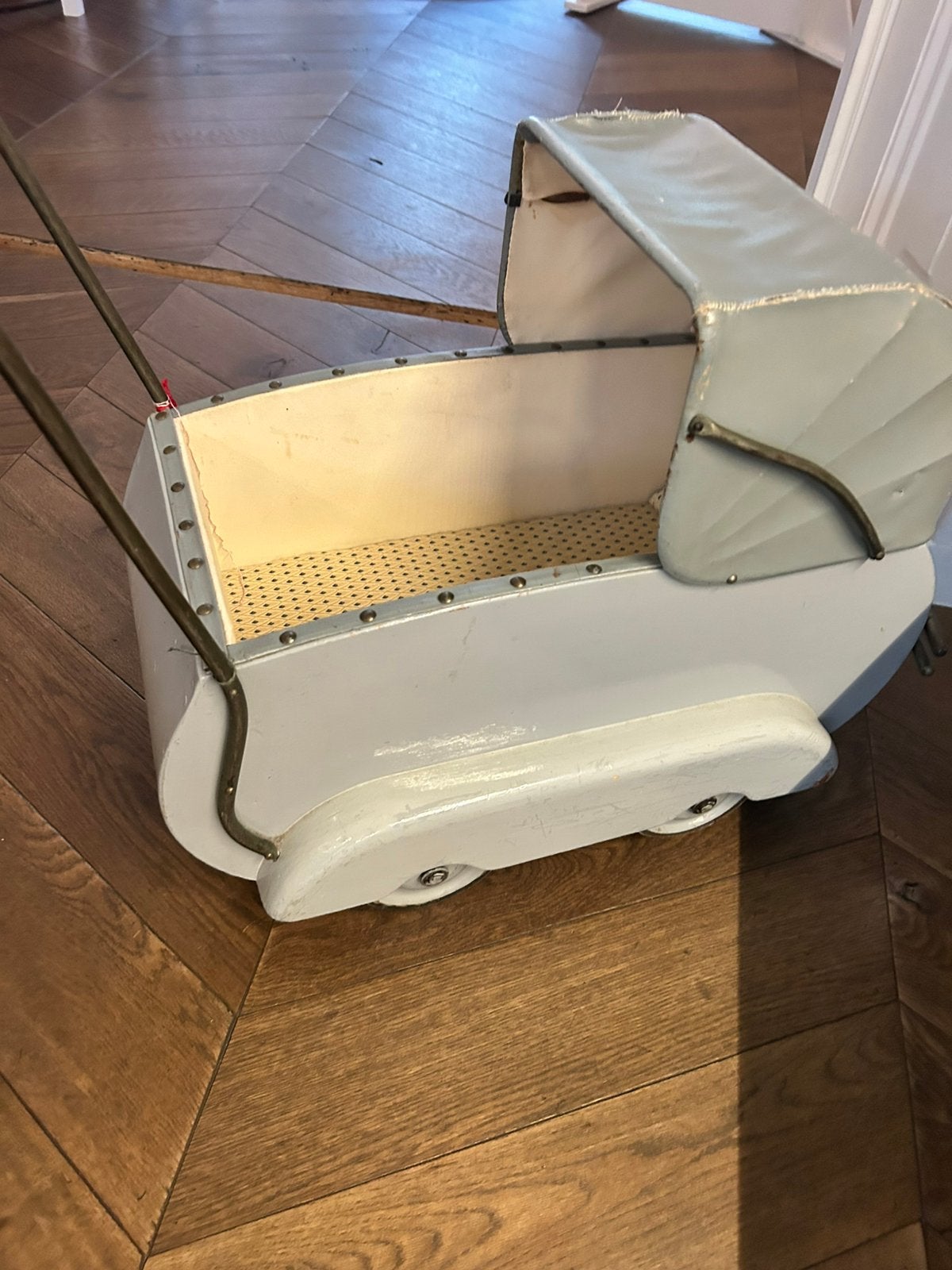 Vintage poppenwagen, Ophalen, Gebruikt, Babypop