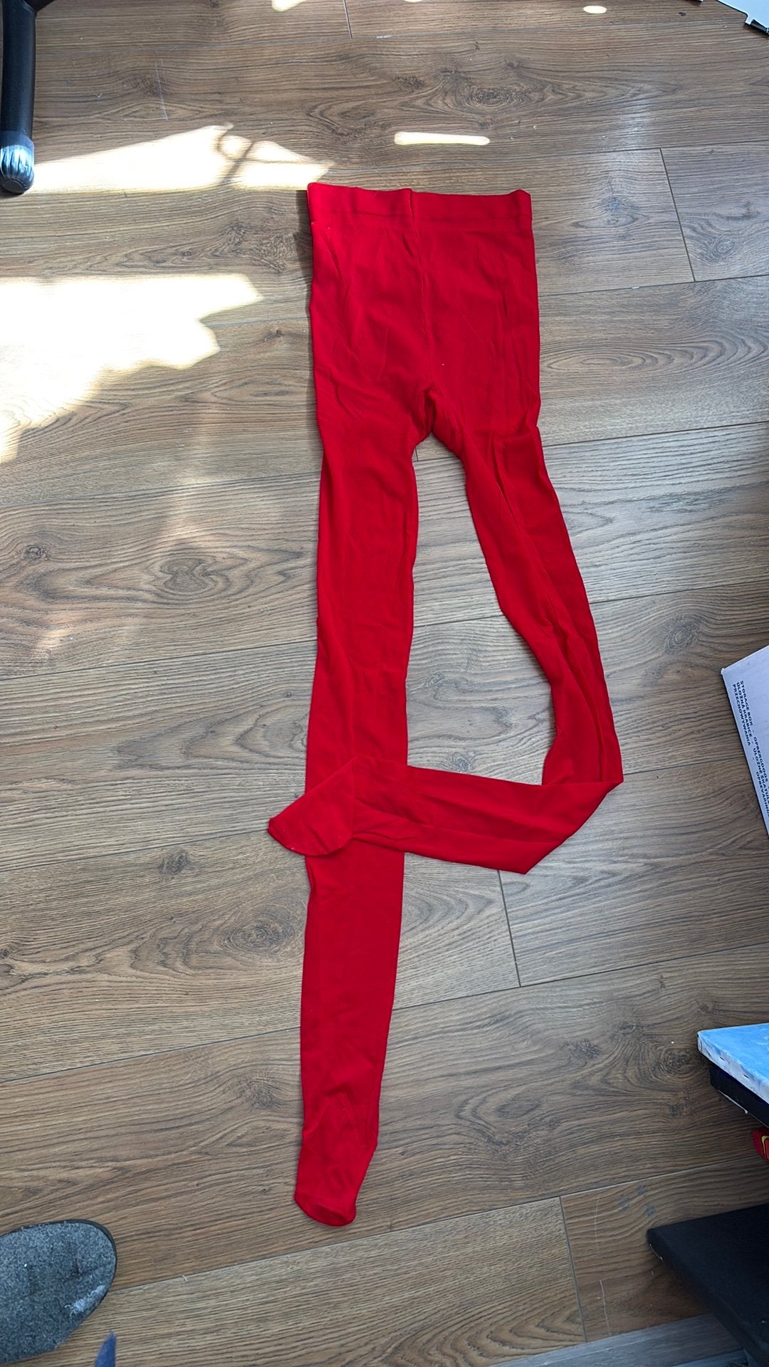 Panty, Kleding | Dames, Ophalen of Verzenden, Zo goed als nieuw, Rood, Panty
