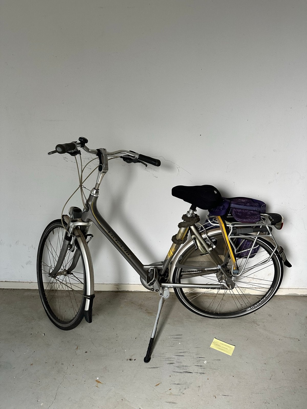 Gazelle damesfiets met lage instap en versnellingen, Ophalen, Velgrem, Gazelle, 53 tot 56 cm