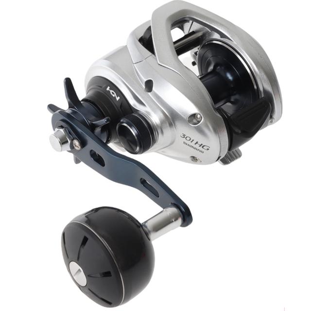 Shimano Tranx 301HG-B Linkshandig Reel Nieuw., Ophalen of Verzenden, Nieuw, Molen