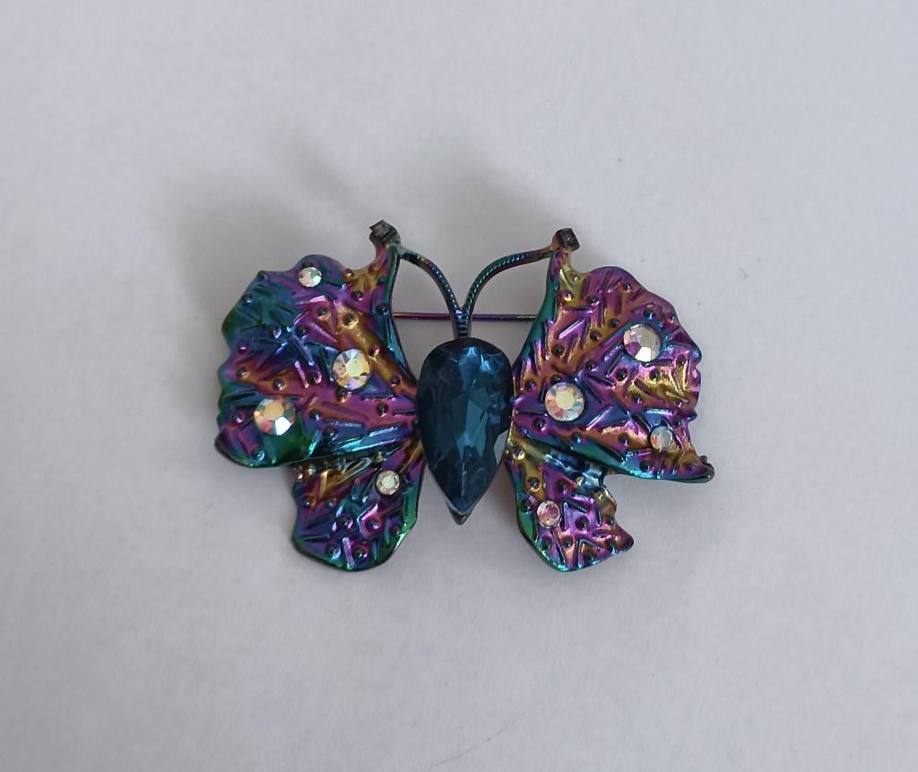 Vlinder broche, Overige materialen, 4 tot 7 cm, Overige kleuren, Nieuw