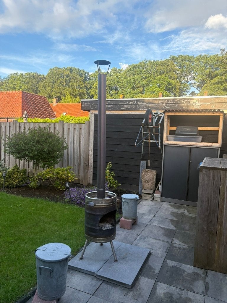Buiten openhaard, Ophalen