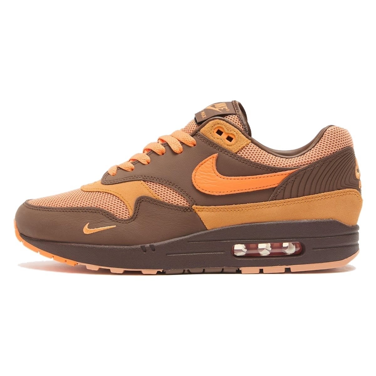 Nike Air Max 1 Kings Day - 42.5 - nieuw, Ophalen of Verzenden, Nieuw, Bruin, Sneakers of Gympen