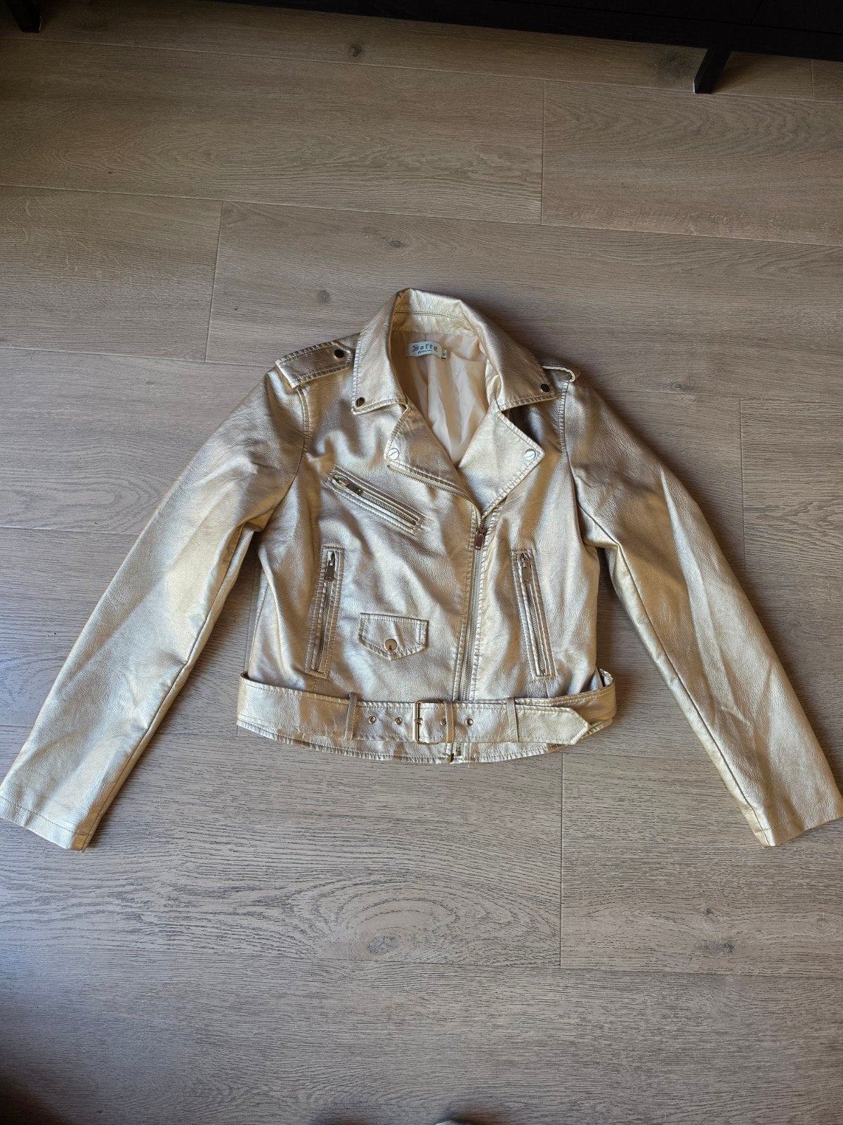 Gouden jasje maat XL, Maat 42/44 (L), Ophalen of Verzenden, Zo goed als nieuw, Jasje