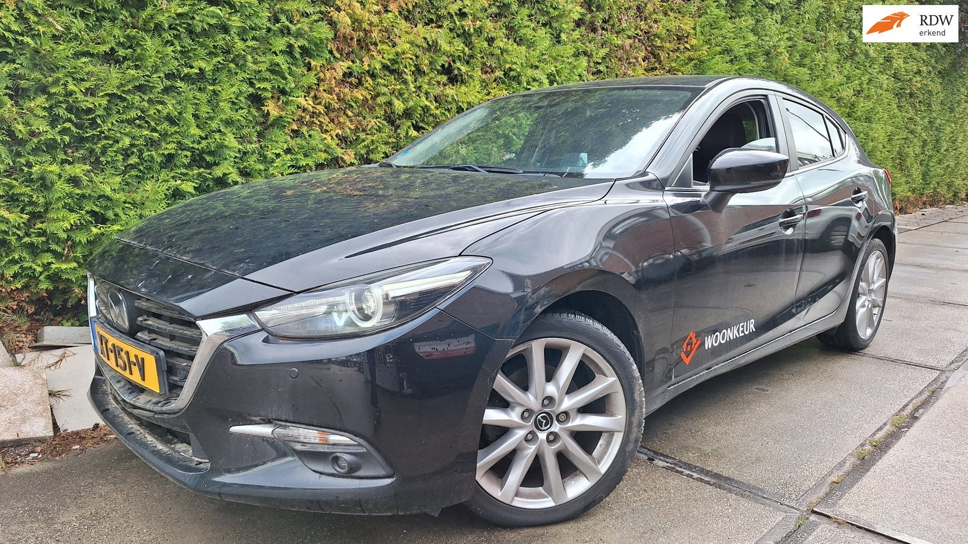 Mazda 3 2.2 SkyActiv-D 150 GT-M, Auto's, Mazda, Stof, Gebruikt, 4 cilinders, 150 pk