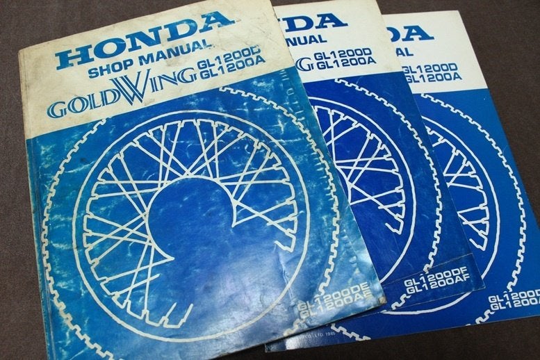Honda GL1200 D A 1984 / 1985 motorcycle shop manual Goldwing, Ophalen of Verzenden, Honda