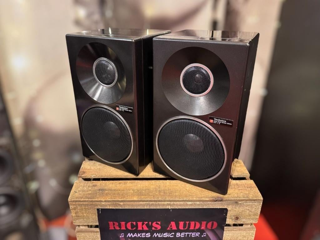 Technics SB‑F3 • 2‑weg bookshelf speakerset • GARANTIE, Audio, Tv en Foto, Luidsprekers, Refurbished, 60 tot 120 watt, Overige merken