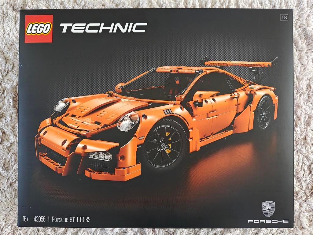 NIEUW in doos: Lego Technic 42056 Porsche 911 GT3 RS (MISB), Lego, Nieuw, Ophalen of Verzenden, Technic