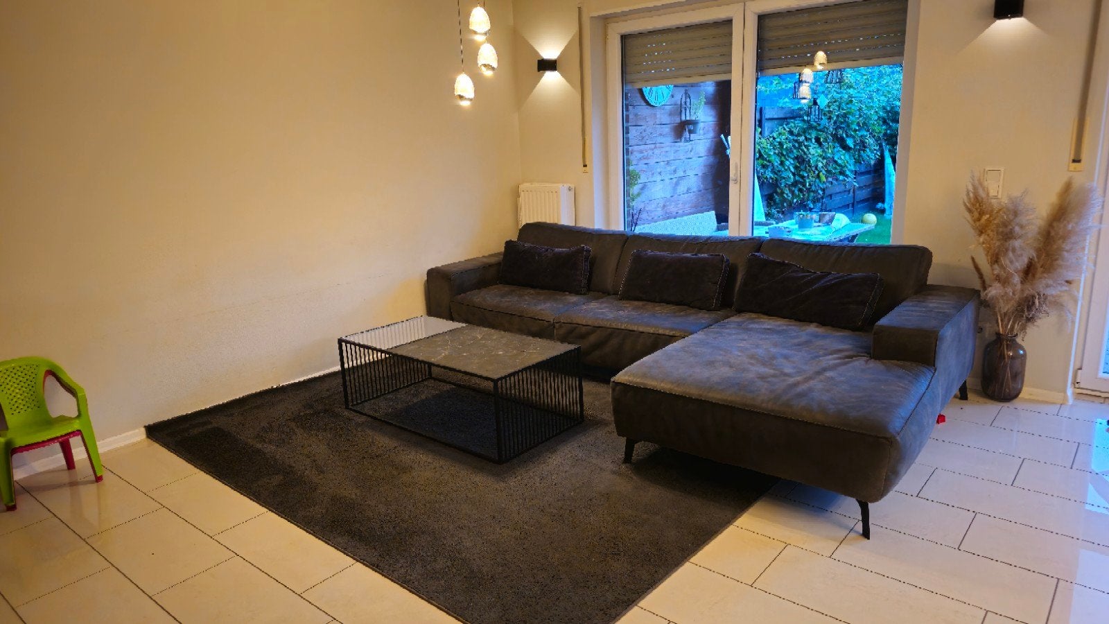 2x Tapijt 2.00 x 2.90 m - antraciet, zwart, Rechthoekig, Huis en Inrichting, Stoffering | Tapijten en Kleden, Zwart, 200 cm of meer