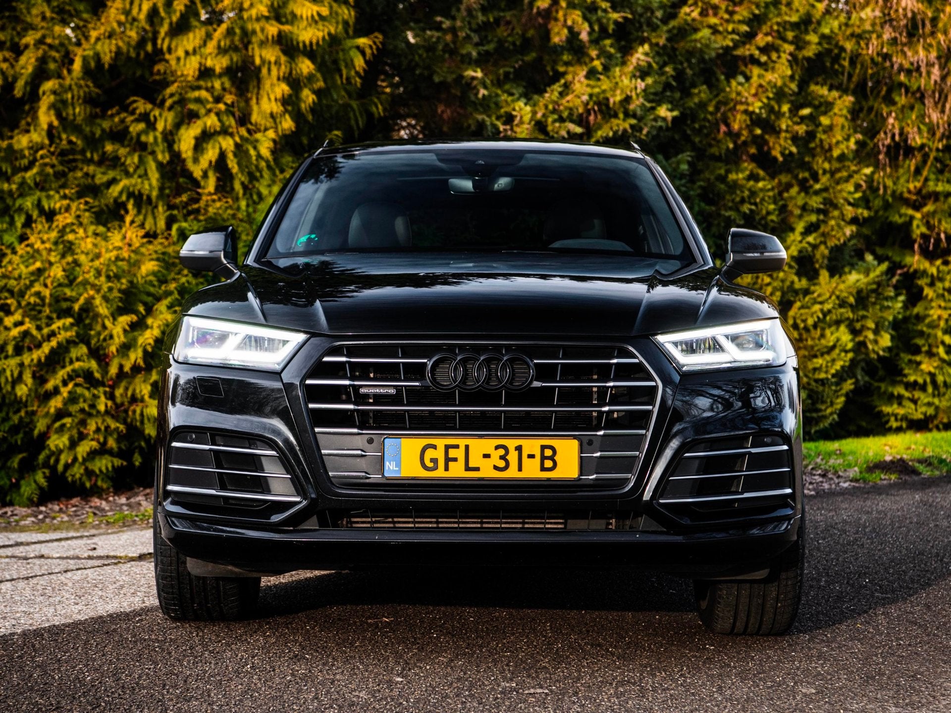Audi Q5 55 Tfsi e Quattro Competition 367pk S Tronic 2020, Automaat, 4 cilinders, Zwart, Bedrijf