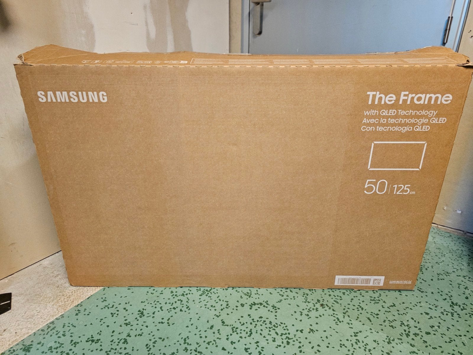 Samsung The Frame 50 inch QLED TV (defect), Ophalen, QLED, Samsung, 4k (UHD)