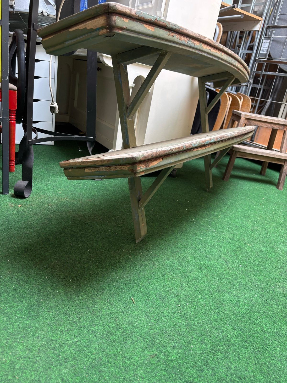 Oud wandrek met verweerde look, Ophalen of Verzenden