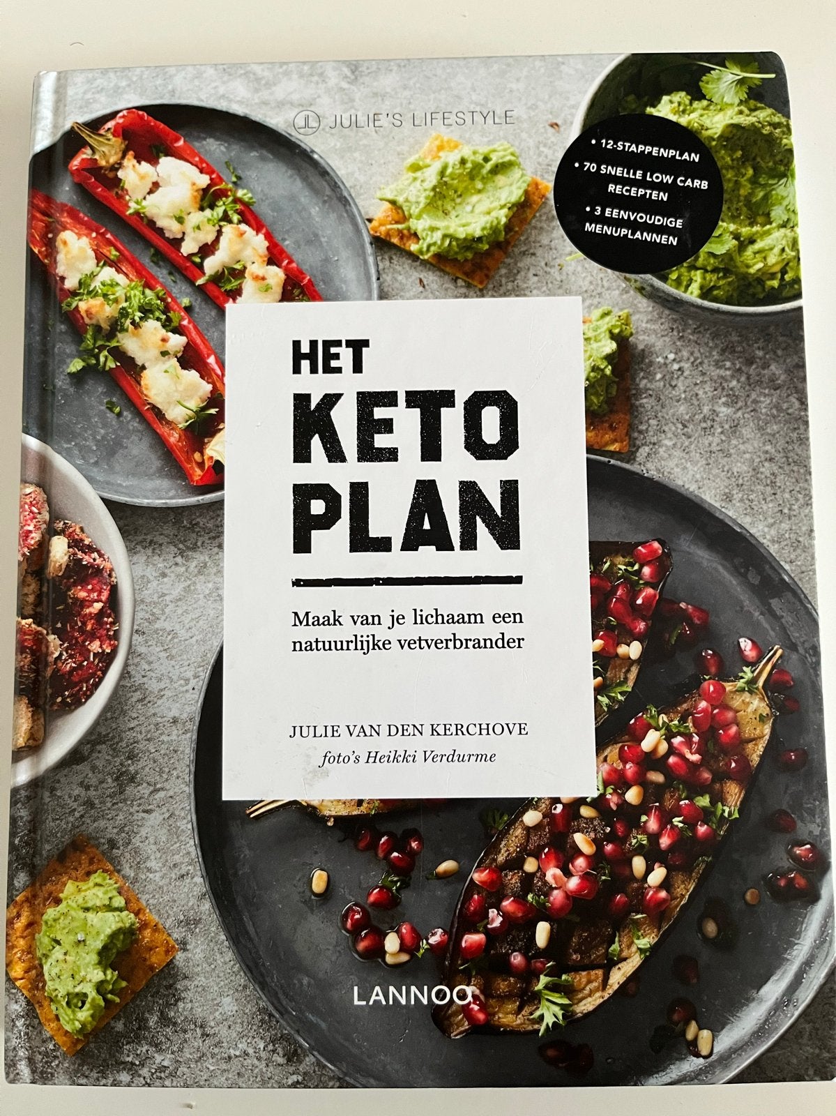 Julie van den Kerchove - Het Keto-plan, Boeken, Hoofdgerechten, Ophalen of Verzenden, Zo goed als nieuw, Julie van den Kerchove