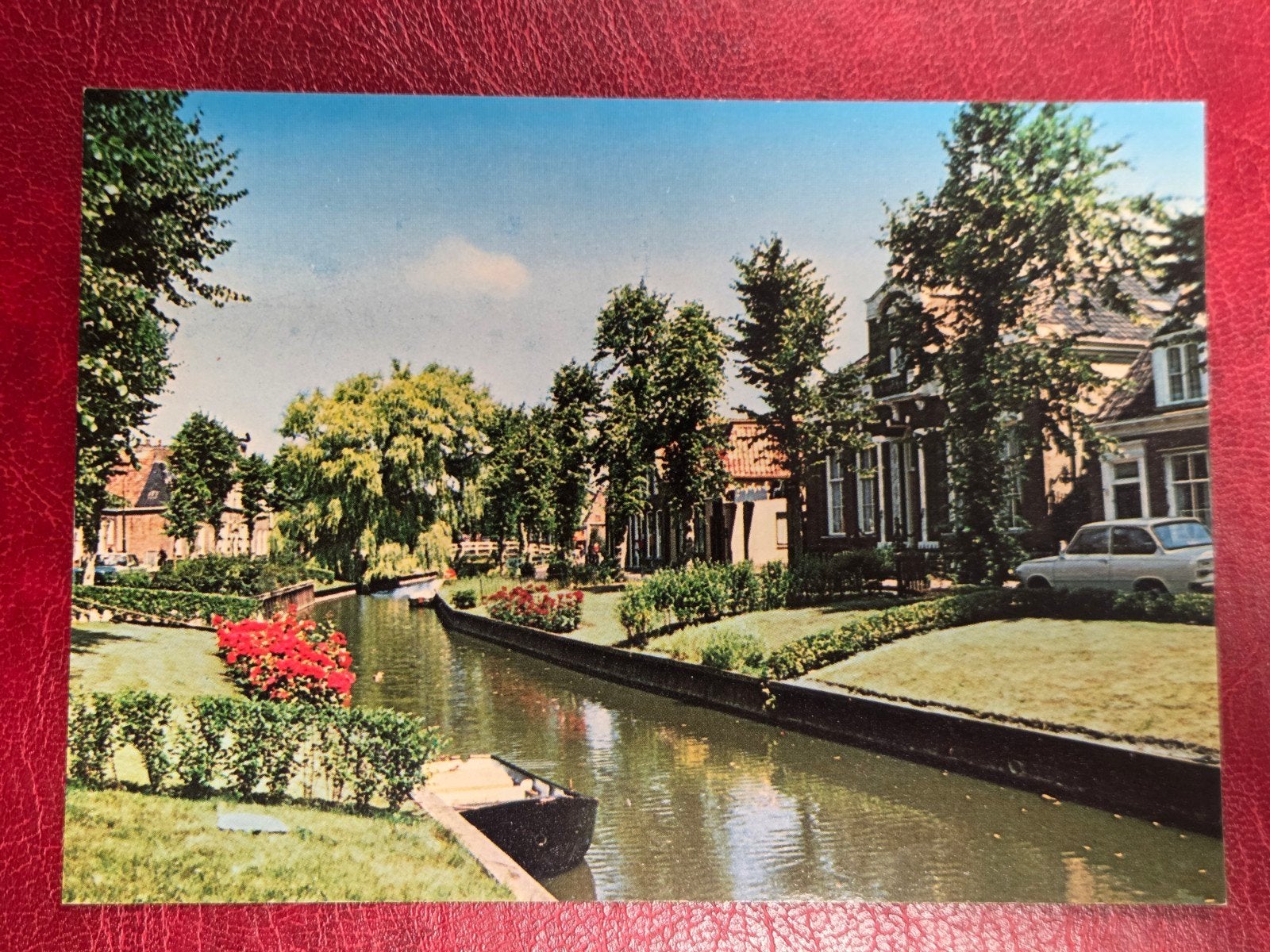 IJlst bij Sneek Ee- en Galemagracht met DAF, Ophalen of Verzenden, 1960 tot 1980, Friesland