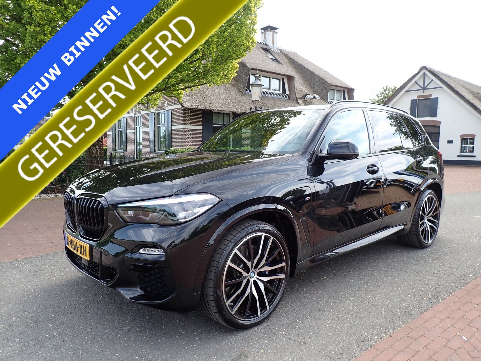 BMW X5 45E XDRIVE M-PAKKET 360* CAMERA / CARPLAY / MEMORY-SE, Gebruikt, 394 pk, Zwart, Automatische klimaatregeling