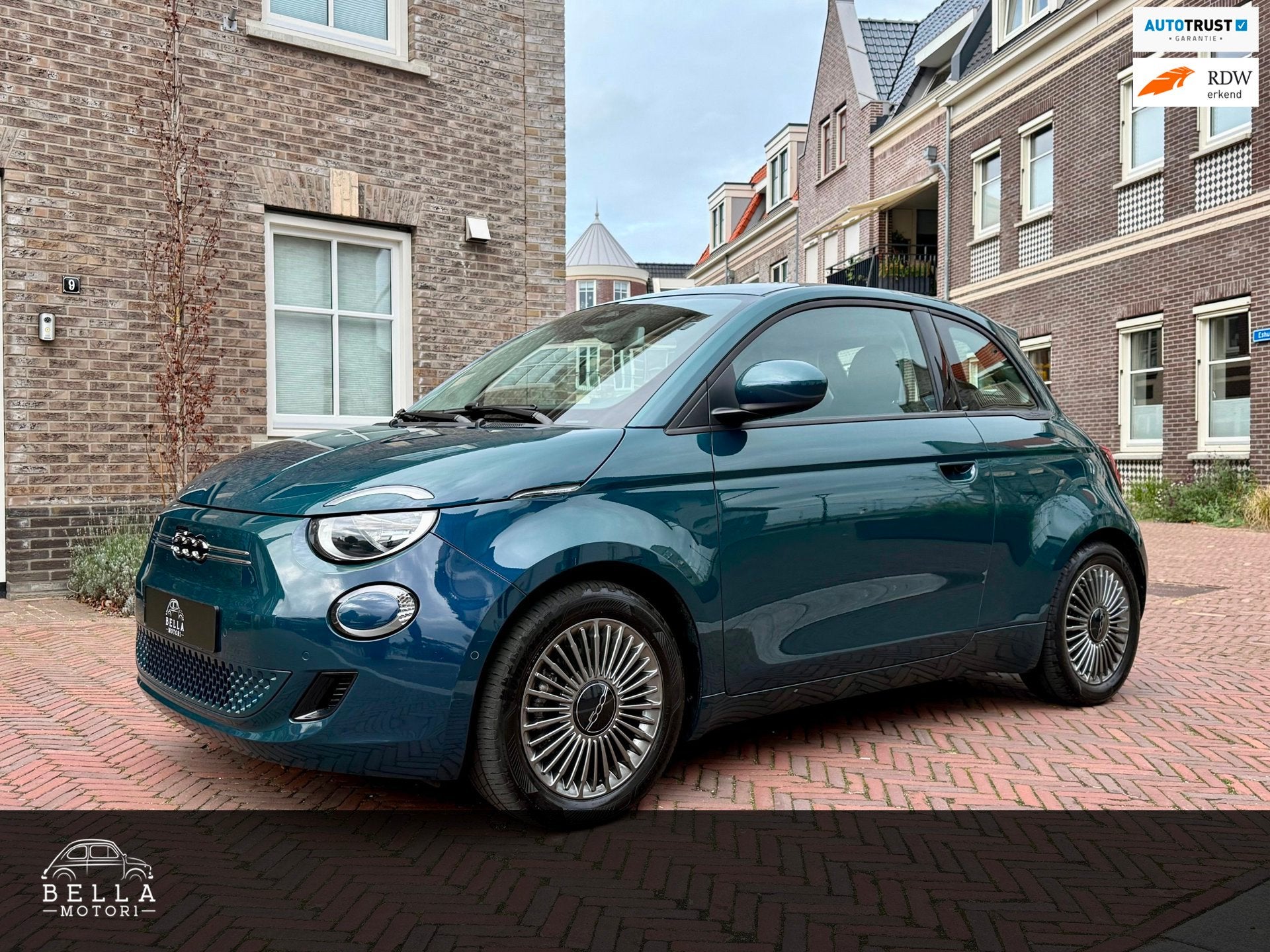 Fiat 500e Icon 42 kWh | RIJKLAARPRIJS | SOH 93,7% | Weinig K, Auto's, Dealer onderhouden, Stof, 1265 kg, Geïmporteerd