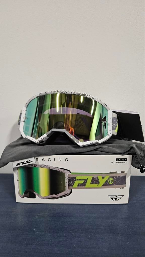 Nieuwe Fly Racing Zone MX Goggle, Motoren, Kleding | Motorhelmen, Nieuw zonder kaartje, Ophalen of Verzenden