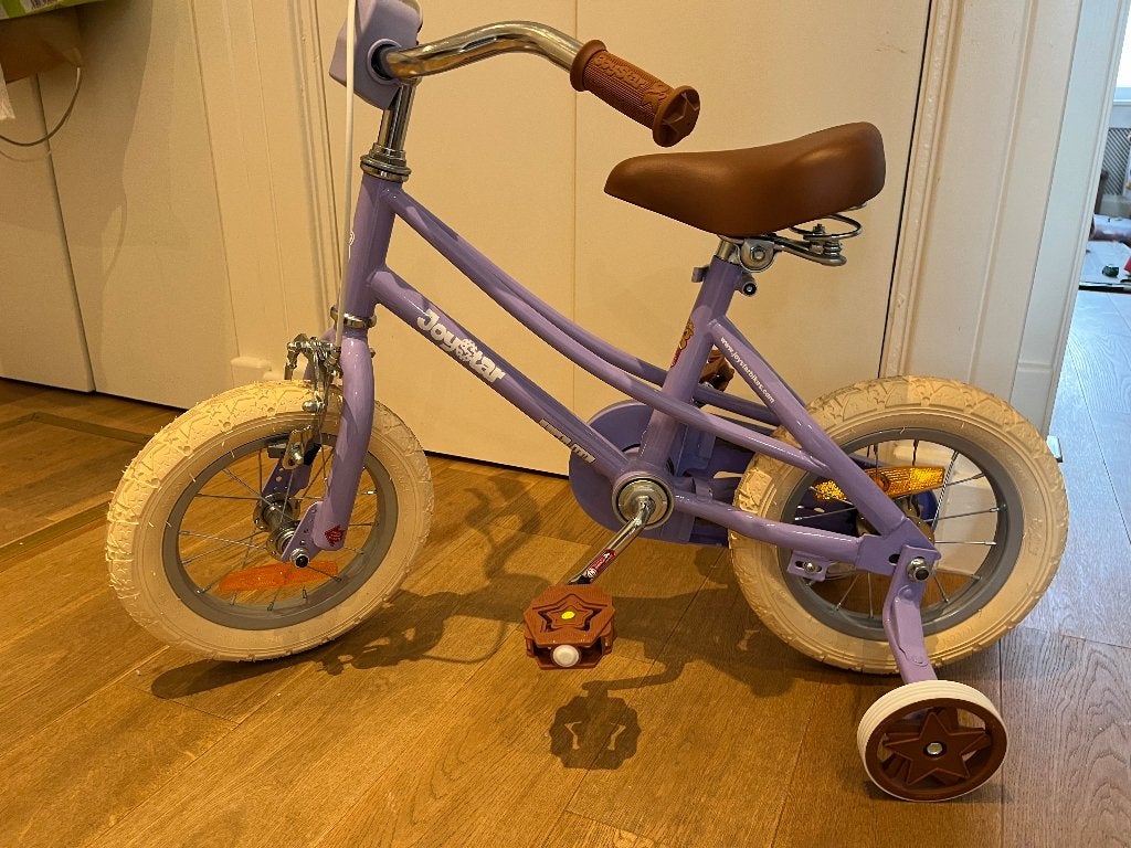 Purple bicycle