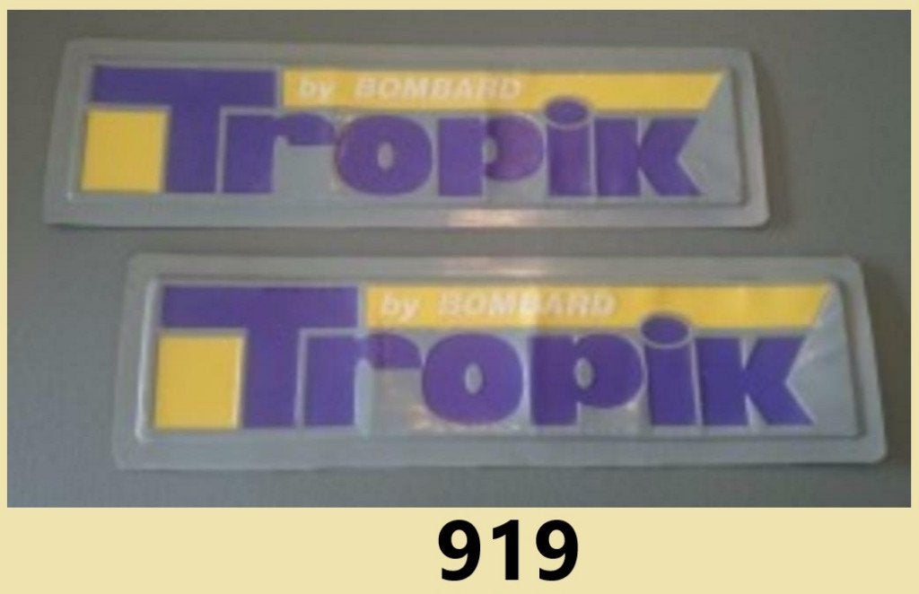 Gebruikte rubberboot decals-logo's voor rubberboten. € 2,50., Watersport en Boten, Ophalen of Verzenden, Gebruikt, Overige typen