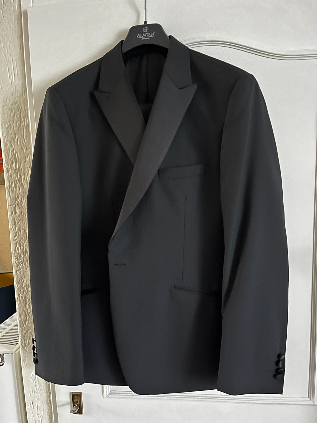 Smoking zwart, Ophalen, Zo goed als nieuw, Maat 56/58 (XL), Zwart