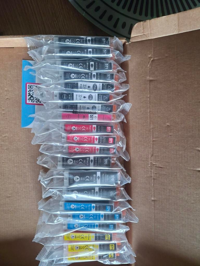 Inktcartridges 570 en 571 voor Canon , diverse kleuren, Ophalen of Verzenden, Nieuw